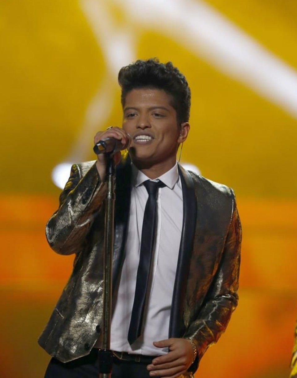 Bruno Mars. Foto: EFE