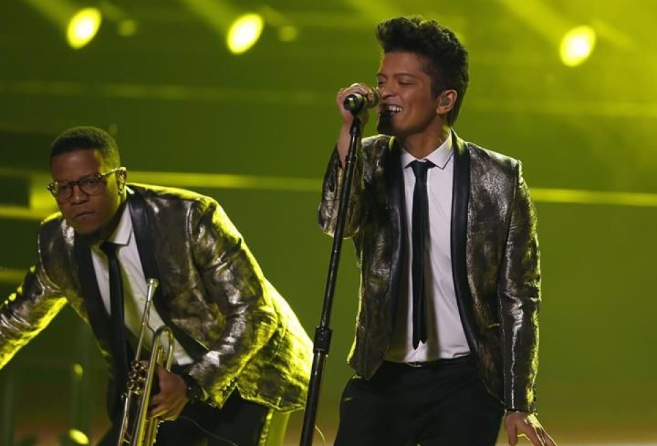 Bruno Mars. Foto: EFE