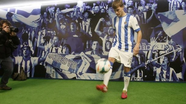 Sergio Canales, nuevo jugador de la Real