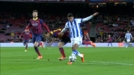 GOLES: El Barcelona se impuso  2-0 a la Real Sociedad