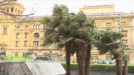 Las fuertes ráfagas de viento castigan el territorio vasco