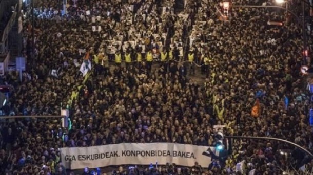 Imagen de la manifestación del pasado 11 de enero.