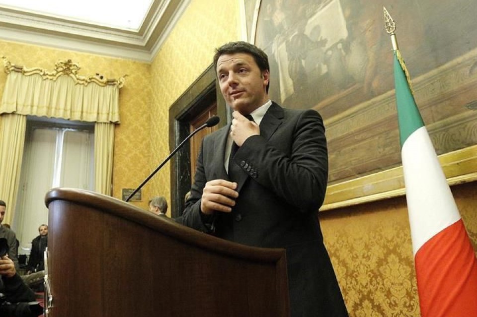 Matteo Renzi Italiako lehen ministroa. Argazkia: EFE