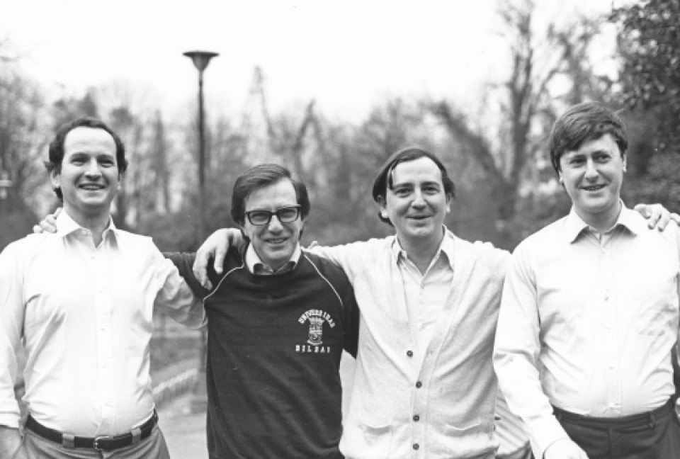Juan Mari Atutxa, Jose Maria Zalbidegoitia, Iñaki Anasagasti eta Joseba Zubia (1980)