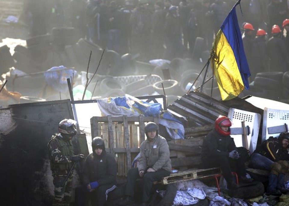 Ukraina protestak EFE