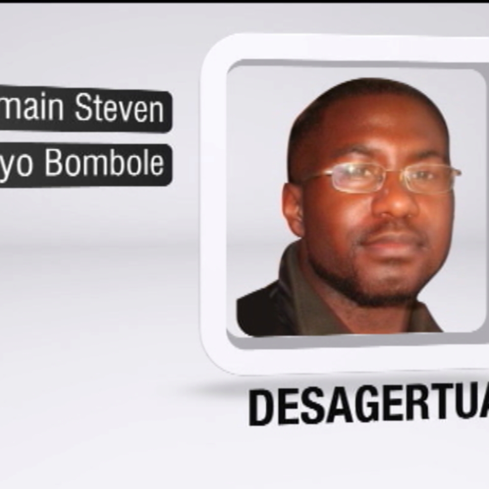 Amberesen desagertu den Germain "Steven" Mboyo Bombole gaztearen irudia. Gazet Van Antwerpen.