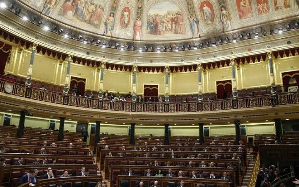 El Congreso de los Diputados, en Madrid. Efe.