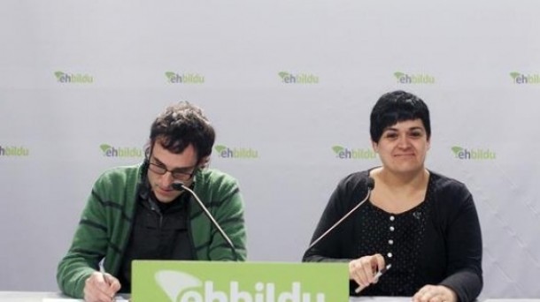 Marian Beitialarrangoita y Julen Arzuaga en una imagen de achivo. EFE