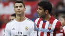 Atlético y Real Madrid empatan en un derbi 'muy calentito'