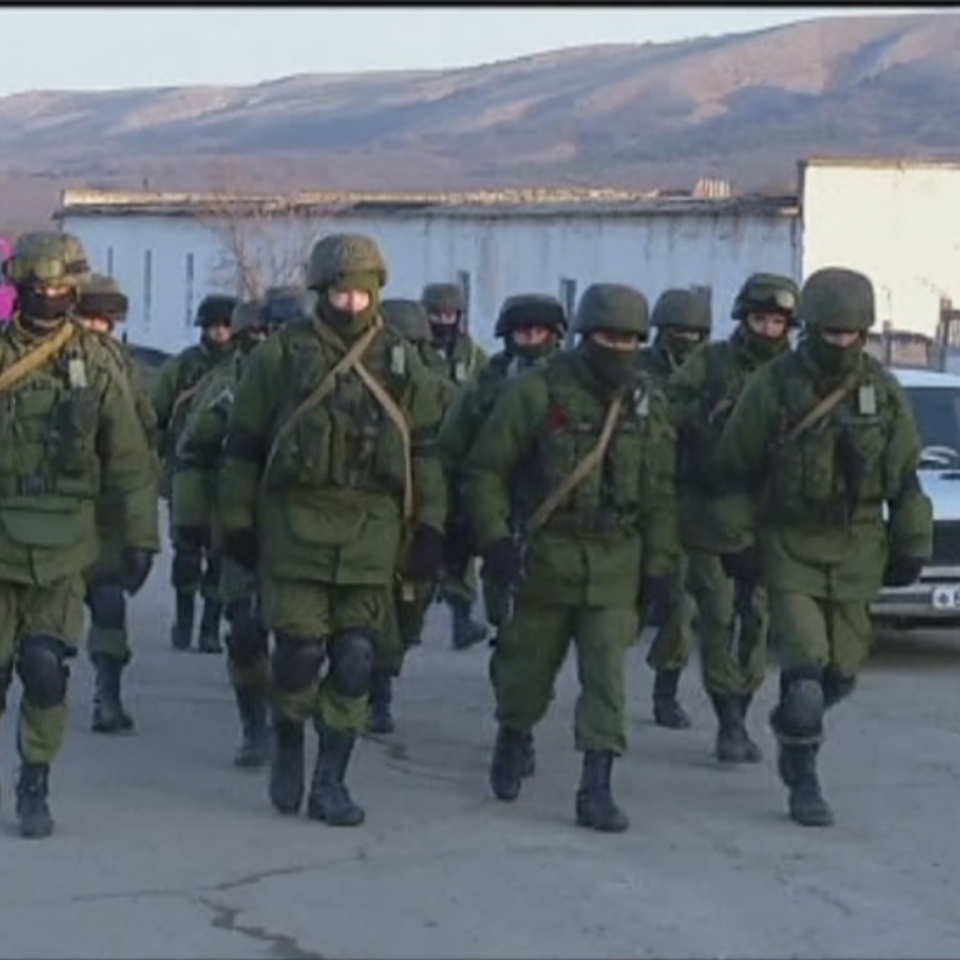 La muerte de un soldado ucraniano ha hecho saltar todas las alarmas en Crimea. EiTB