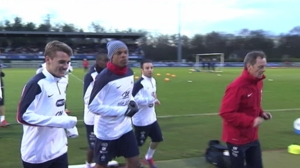 Griezmann, selekzioarekin lehenengo aldia