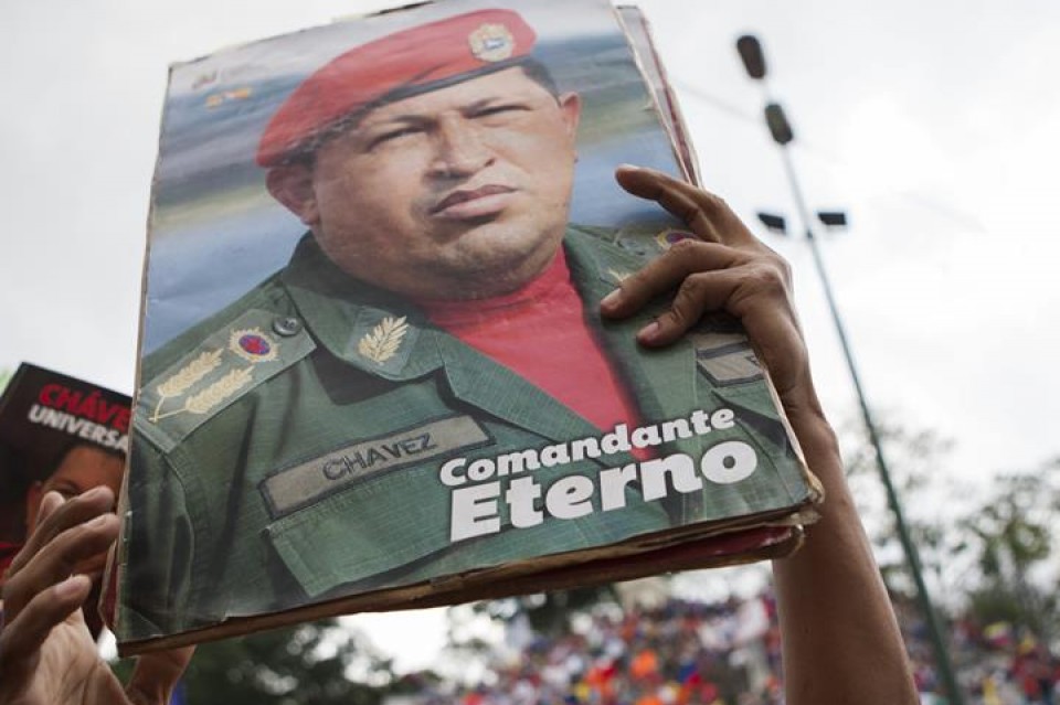 Este miércoles se cumple un año de la muerte de Hugo Chávez. Foto: EFE