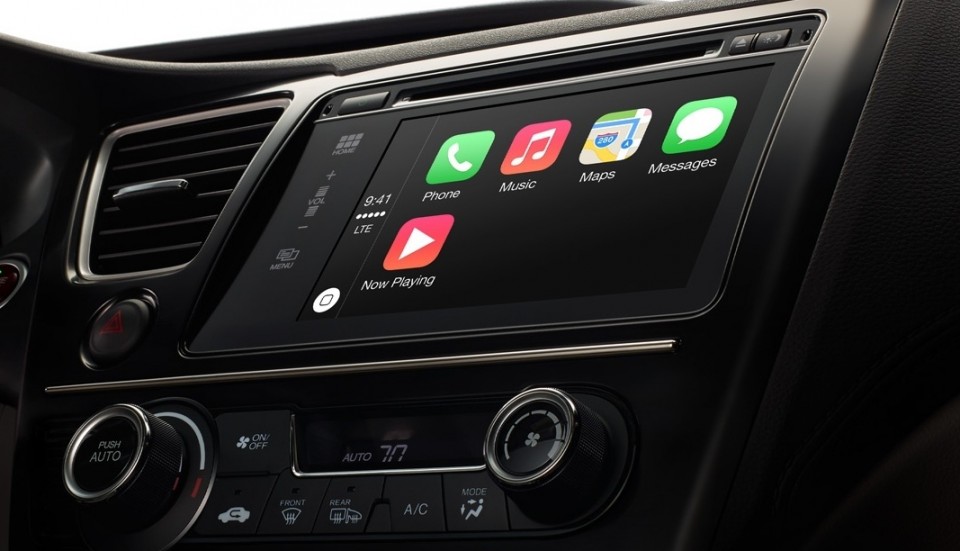 El dispositivo CarPlay. Foto: Apple.com