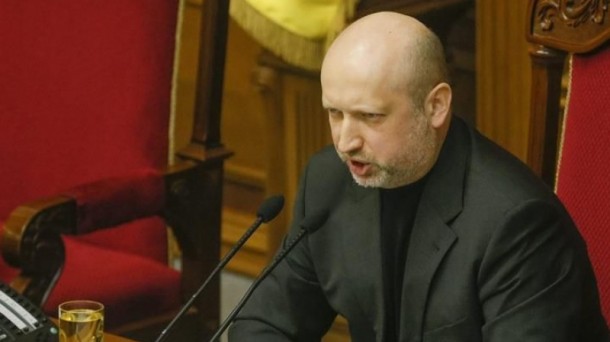 Alexandr Turchinov Ukrainako presidentea. Argazkia: EFE