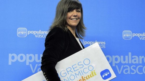 Nerea Llanos Gómez, la nueva secretaria general del PP del País Vasco. Foto: EFE