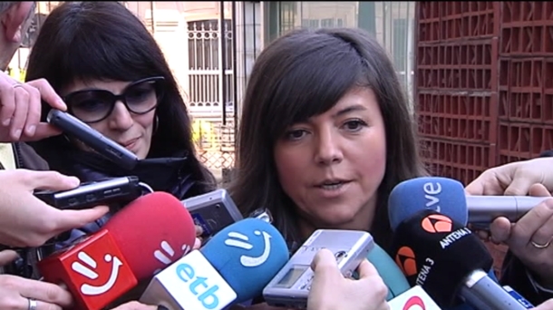 La secretaria del PP de la CAV, Nerea Llanos.