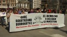 Manifestación en Iruñea para reivindicar la libertad de las mujeres