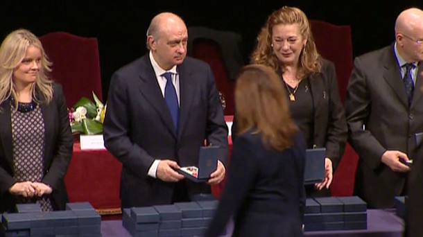 El acto se ha realizado en el Teatro Real. Foto: EiTB