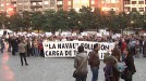 Los trabajadores de La Naval se manifiestan en Barakado