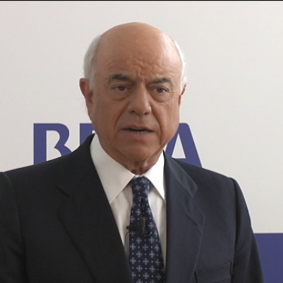 Francisco González, presidente del BBVA. EiTB