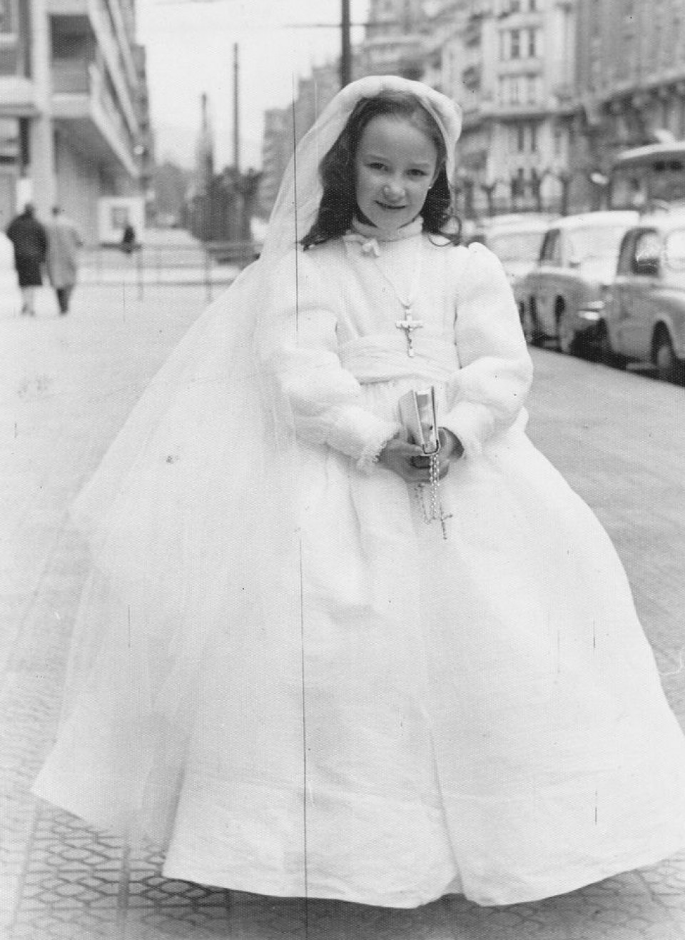 Jaunartzean, Bilboko Kale Nagusian. 1960ko hamarkada.