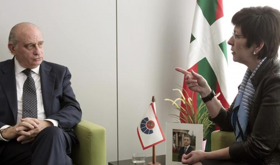 Estefanía Beltrán de Heredia y Jorge Fernández. Foto: EFE