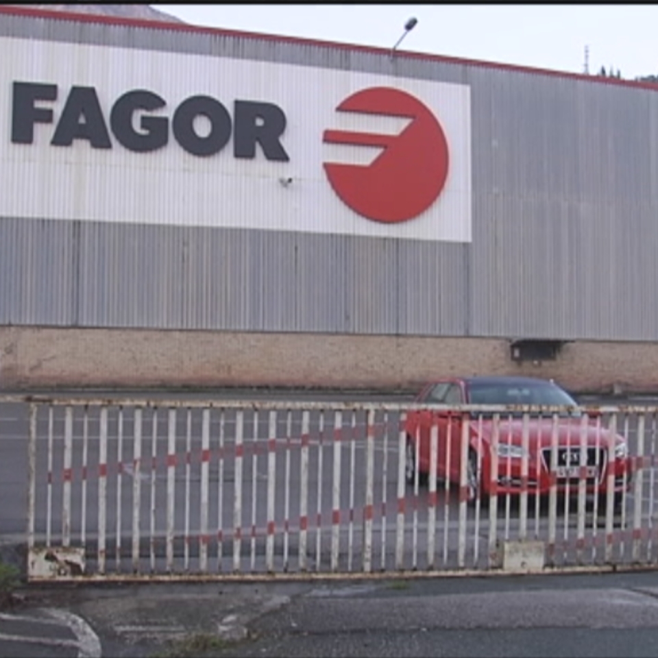 Una vista de la fábrica de Fagor.