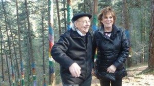 Restaurado un tercio de las pinturas del 'Bosque de Oma'