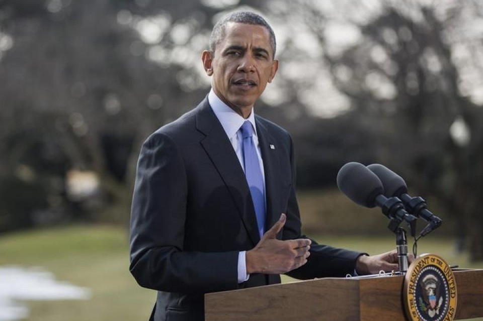 El presidente estadounidense, Barack Obama, en la Casa Blanca. Foto: EFE