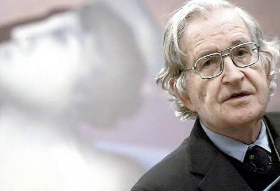 Noam Chomsky, artxiboko irudi batean. Argazkia: EFE