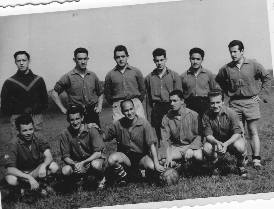 Xabier, kurtsoko futbol-taldean - Derioko seminarioa