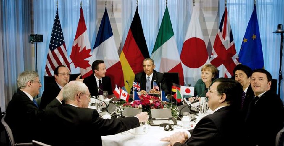 Reunión del G7 y la UE en La Haya.