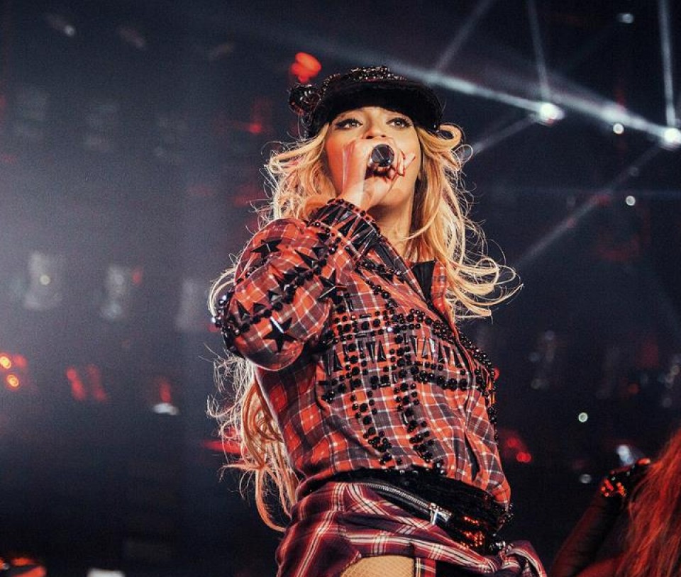 Foto del concierto de Beyoncé en Barcelona. Foto: EFE