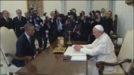 Primer encuentro entre el presidente Obama y el Papa Francisco