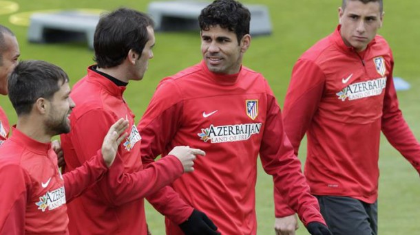 Diego Costa, jugador del Atlético de Madrid. Foto: EFE