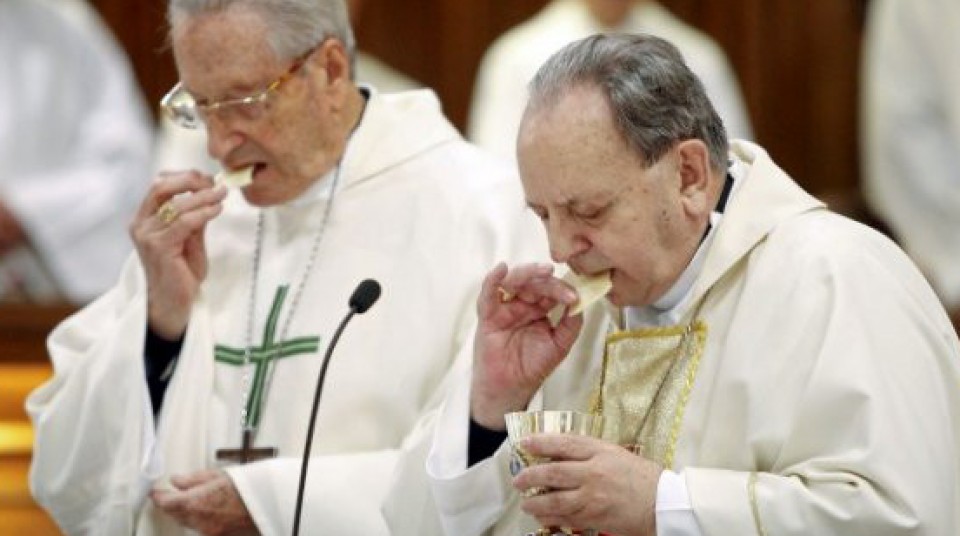 Jose Maria Setien eta Juan Mari Uriarte. 2000.eko urtarrila, Donostiako gotzain, Buen Pastor