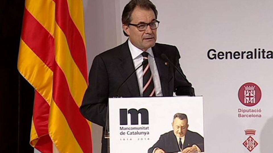 El presidente de la Generalitat Artur Mas. Foto: EiTB