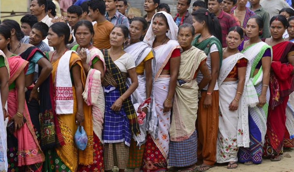 La India comienza unas maratonianas elecciones generales