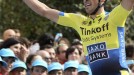 Alberto Contador gana la primera etapa. Foto: EFE title=