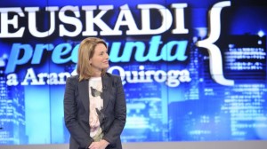 Arantza Quiroga, presidenta del PP de Euskadi.
