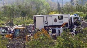 Topatutako hezurrak ez dira Marta del Castillorenak