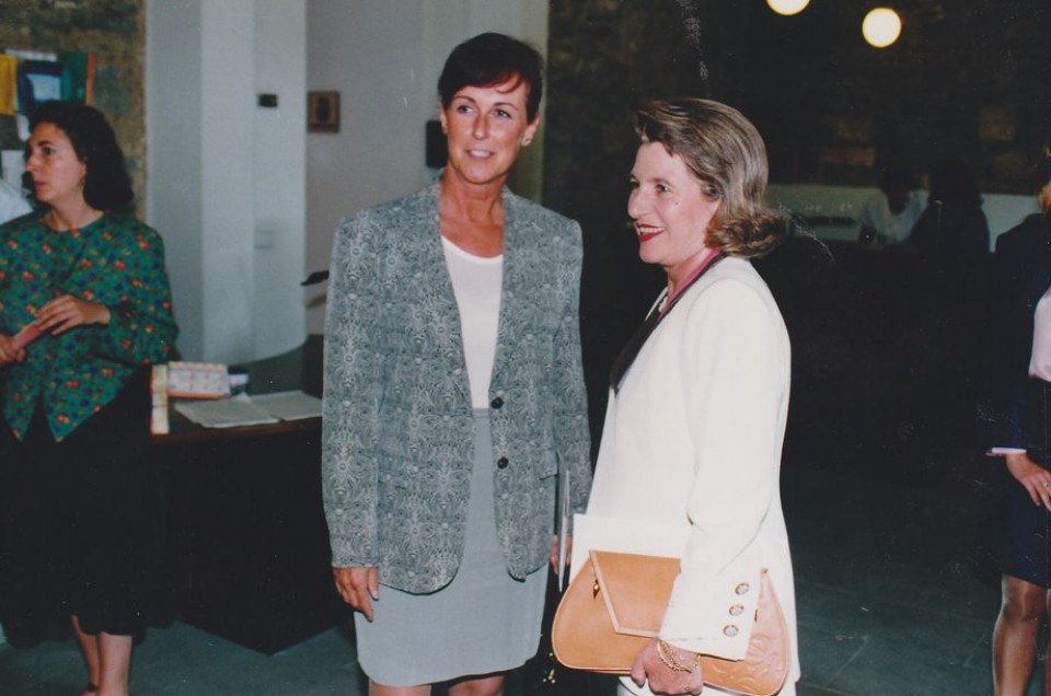 Gloria Urteagarekin.