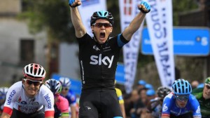 Ben Swift celebra su victoria / EFE.