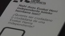 Todo listo en Etxarri Aranatz para la consulta sobre la independencia 