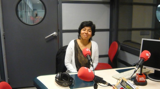 En El Salvador con Gloria Guzmán