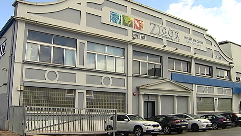 Exterior de la empresa alavesa Zigor. EITB.