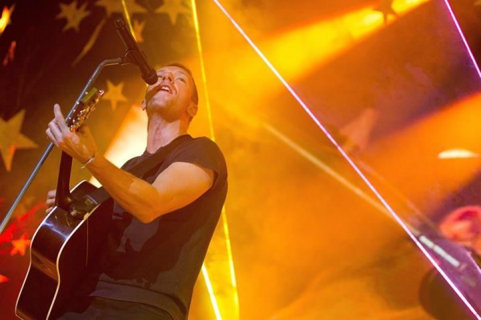 Coldplay. Foto: EFE