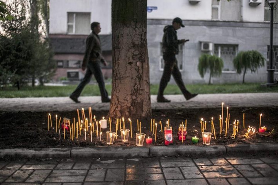 Recuerdo emotivo para los fallecidos en el incendio de Odessa