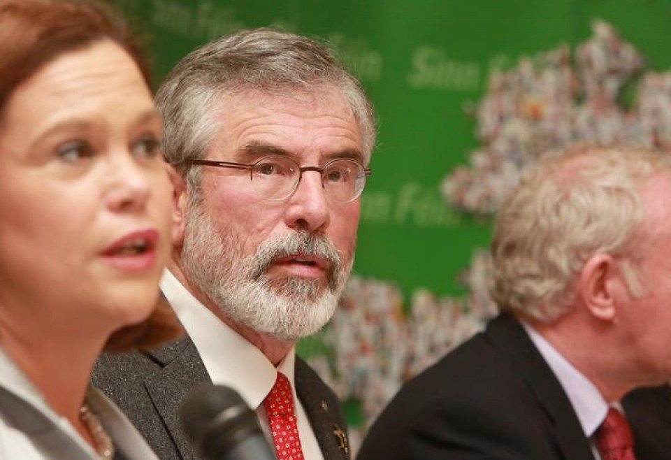 Gerry Adams. Argazkia: EFE.