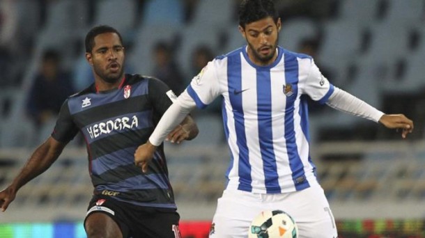 Carlos Vela, Granadaren aurka / EFE.